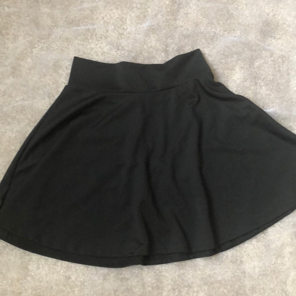 Black Skater Skirt